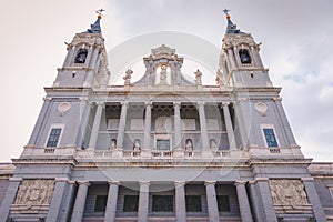 La Almudena Cathedral in Madrid, Spain