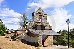 La Asuncion church of Flechas, La Culebra mountain, Aliste, Zamora province, Castile and Leon, Spain photo