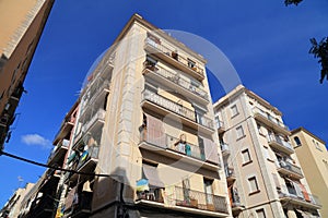 La Barceloneta district in Barcelona photo