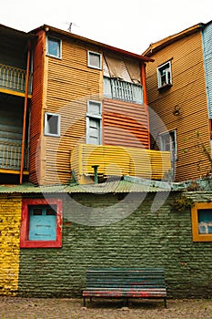 La Boca neighborhood of Buenos Aires Argentina