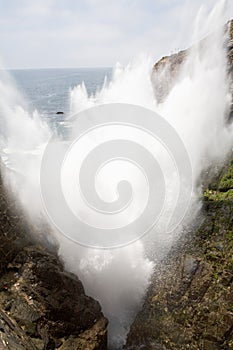 La Bufadora Blowhole photo