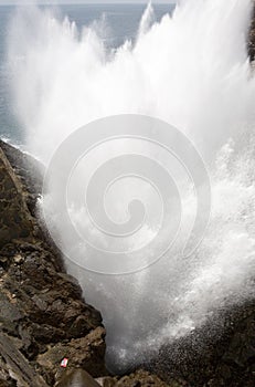 La Bufadora Blowhole photo