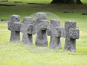 La Cambe German war cemetery, France