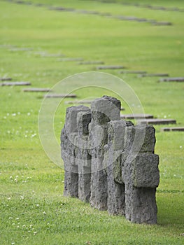 La Cambe German war cemetery, France