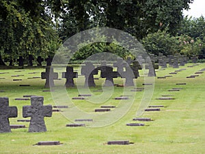 La Cambe German war cemetery, France