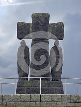 La Cambe German war cemetery, France photo