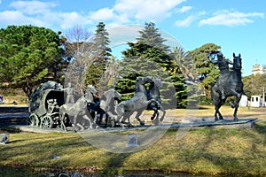 La carreta monument photo