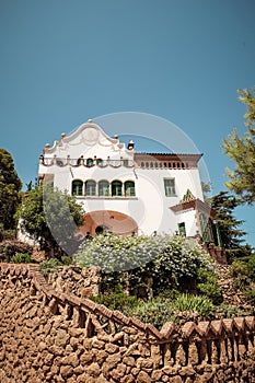 La Casa Trias, 1905`s villa in Parc Guell