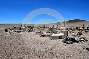 `La Casualidad` mine cementery, Salta, Argentina photo