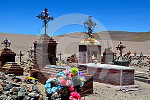 `La Casualidad` mine cementery, Salta, Argentina photo