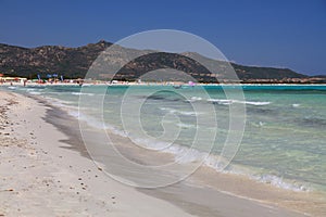 La Cinta beach in Sardinia, Italy photo