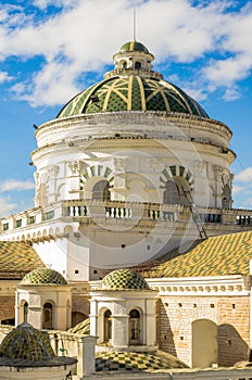 La Compania domes Quito Ecuador South America photo