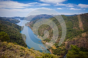 La Concepcion reservoir.