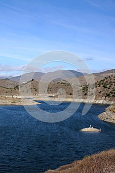 La Concepcion reservoir, Malaga, Spain.