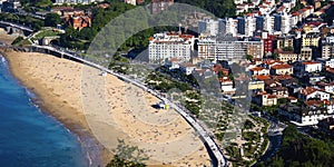 La Concha Beach, Guipuzcoa, Spain