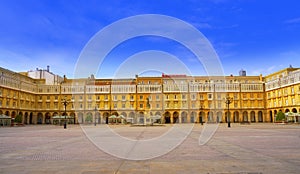 La Coruna Maria Pita Square Galicia Spain