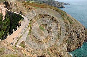 La Coupee on Sark