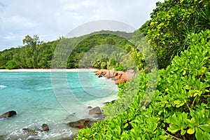 La Digue island, Seychelles.