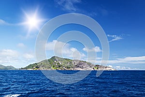 La Digue island, Seychelles.