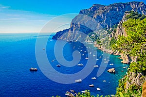 La dolce vita at Capri island, Italy