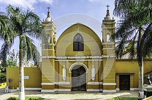 La Ermita Church in Barranco Lima, Peru photo