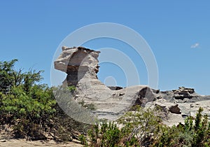 La esfinge (sphinx). Ischigualasto Provincial Park. Argentina photo