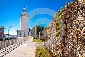 La Farola de Malaga lighthouse street view