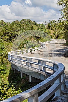 La Farola road between Guantanamo and Baracoa, Cu