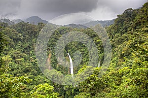 La Fortuna Waterfall in Arenal National Park, Costa Rica