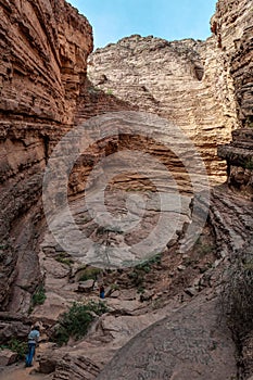 La Garganta del Diablo in the Quebrada de las Conchas, Argentina