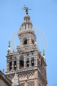 La Giralda cathedral belltower in Seville