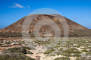 La Graciosa, neighbouring island of Lanzarote, Spain