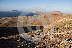 La Graciosa, neighbouring island of Lanzarote, Spain