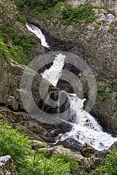 La Grande Cascade - The Great Waterfall of the Cance and Cancon rivers  - Normandy, France