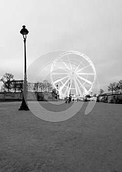 La Grande Roue Ferris Wheel in Paris France