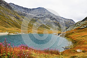 La Grande SassiÃÂ¨re from Ruisseau de la SassiÃÂ¨re in Vanoise national park, France photo