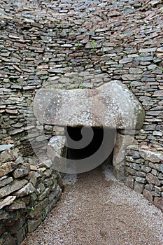 La Hougue Bie Neolithic dolmen 6000 years old Jersey