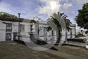 Valverde, capital of the small volcanic island of El Heirro, part of the Canary archipelago photo