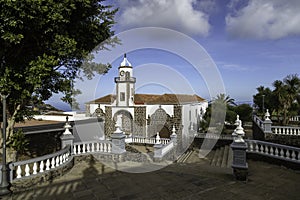 Valverde, capital of the small volcanic island of El Heirro, part of the Canary archipelago photo