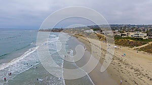 La Jolla Palisades Park, San Diego aerial view