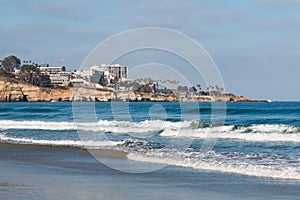 La Jolla Shores Beach and La Jolla Sea Caves