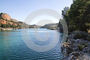 `La Lengua` lagoon in Lagunas de Ruidera Natural Park photo