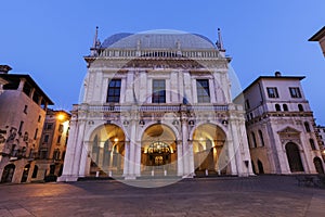 La Loggia (Town Hall) in Brescia, photo