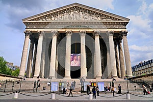 La Madeleine, church in Paris, France.