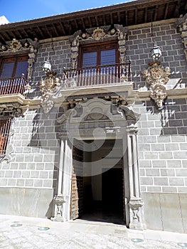 La Madraza Palace Nazari architecture-.Granada-Andalusia photo