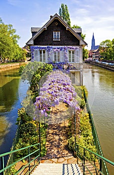 La Maison des Ponts Couverts in Strasbourg, Alsace, France