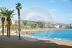 La Malagueta Beach - Malaga, Andalusia, Spain