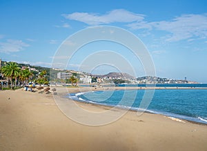 La Malagueta Beach - Malaga, Andalusia, Spain