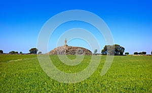 La Mancha Cubillo ruins saint James Way