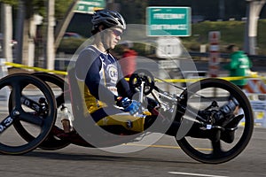 LA Marathon - wheelchair